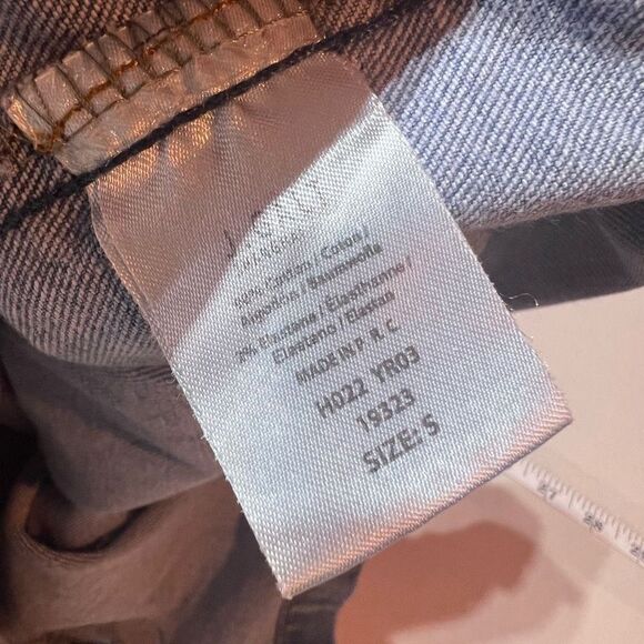 J. Galt Women's Cotton Blend Stretch Denim Mini Skirt Light Blue Size Small - Picture 5 of 6